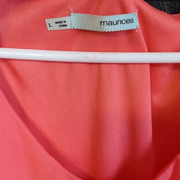 Maurices peach and black dress - Picture 2 of 5